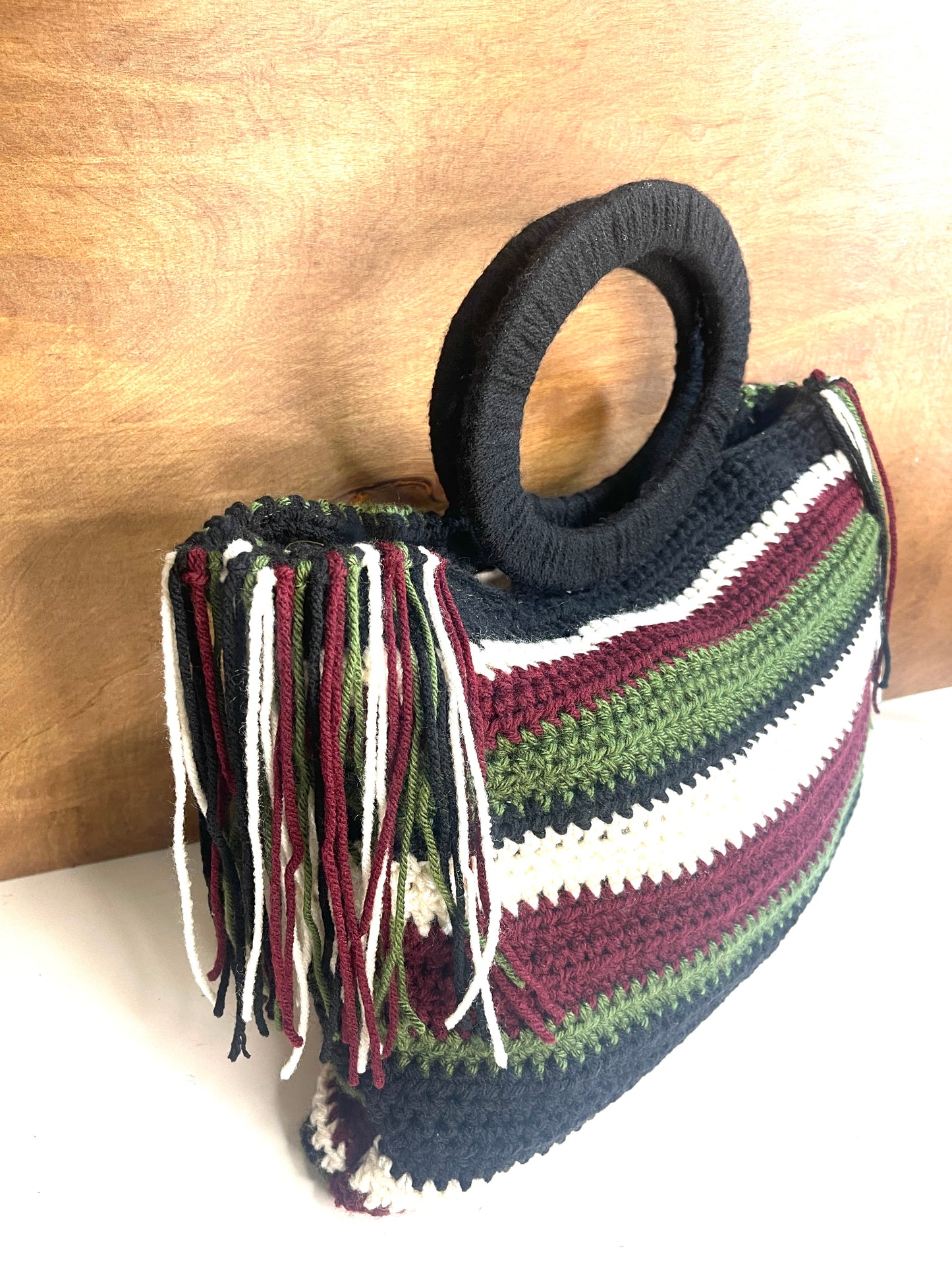 Crocheted Mini Tote Bag