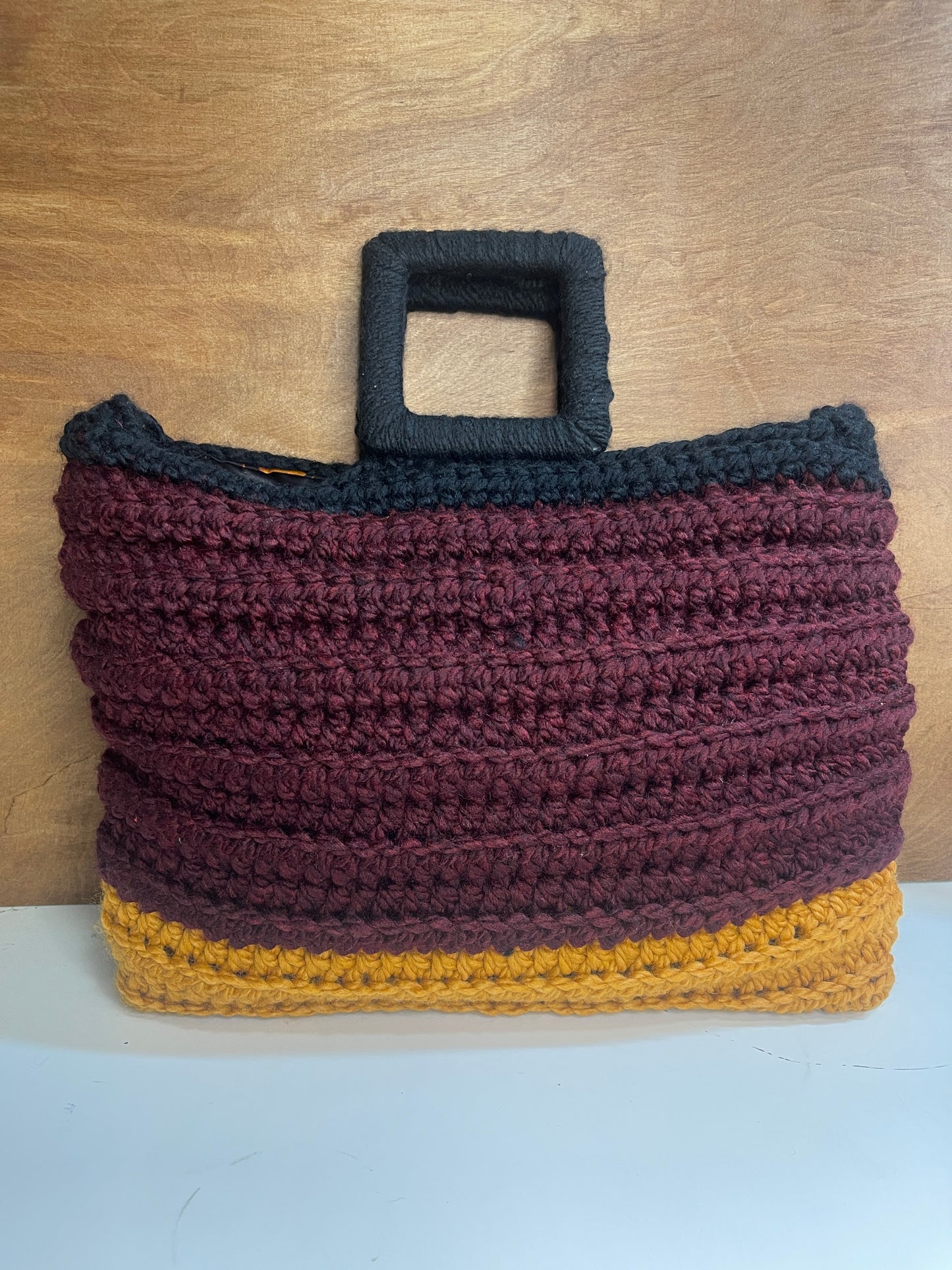 Chunky Crochet Tote Bag