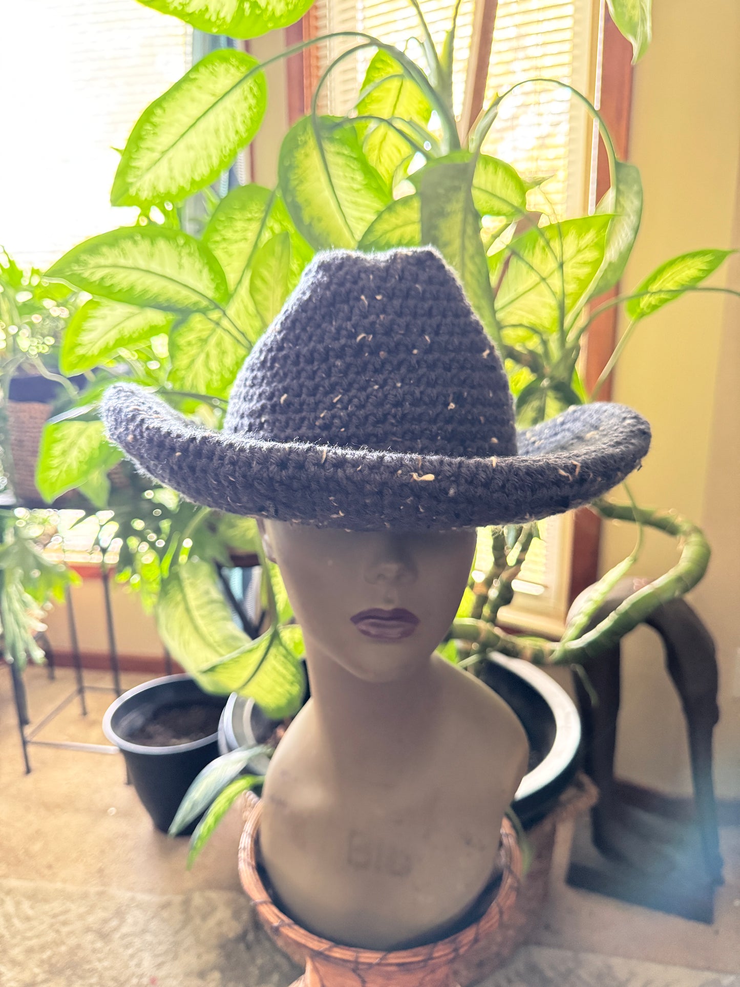 Crochet Cowboy Hat Cover