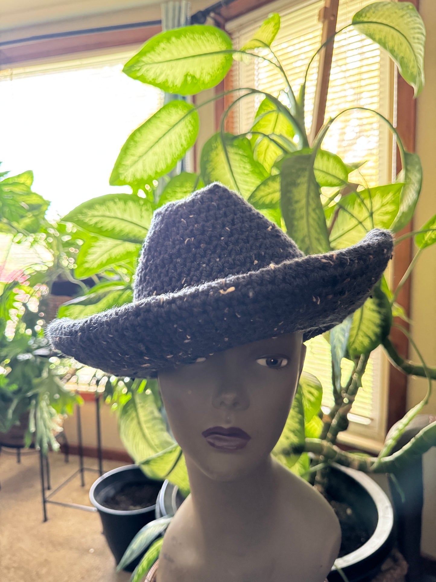 Crochet Cowboy Hat Cover