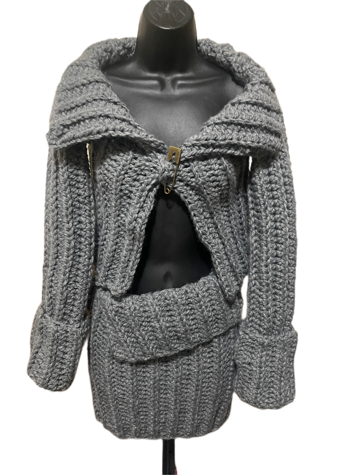 Chunky Crop Sweater Set